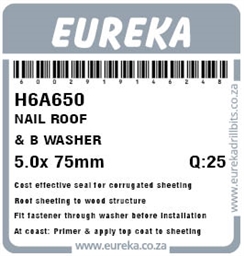 H6A650 - Roof Nail & Bonded Washer -H6A650_label_T